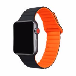 Celly WBANDMAG - Apple Watch Band 42/44/45mm, Watch strap, Apple, Watch 42 mm, Watch 44 mm, Watch 45 mm, Silicone, 20 mm, 220 ...
