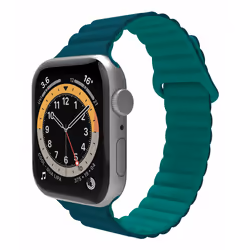 Celly WBANDMAGGNLG, Watch strap, Apple, Watch 42, Watch 44, Watch 45 mm, Green, 1 pc(s)