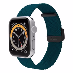 Celly WBANDBRAIDEDGN, Watch strap, Apple, Watch 42, Watch44, Watch 45 mm, Green, 1 pc(s)