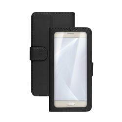 Celly Unica View mobile phone case 11.4 cm (4.5") Folio Black