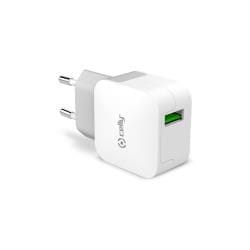 Celly TCUSBTURBO mobile device charger Mobile phone, Smartphone White AC Indoor