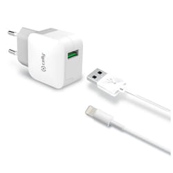 Celly TCUSBLIGHT mobile device charger Universal White AC Indoor