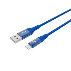 Celly USBLIGHTCOLORBL lightning cable 1 m Blue