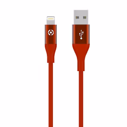 Celly USBLIGHTCOLORRD lightning cable 1 m Red