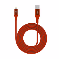 Celly USBLIGHTCOLORRD lightning cable 1 m Red