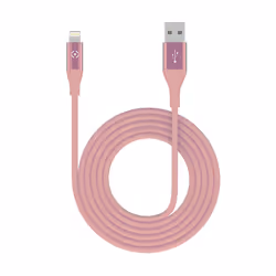 Celly USBLIGHTCOLORPK lightning cable 1 m Pink