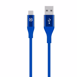 Celly USBMICROCOLORBL USB cable USB 2.0 1 m USB A Micro-USB B Blue