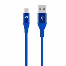 Celly USBTYPECCOLORBL USB cable USB 2.0 1 m USB A USB C Blue