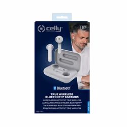 Celly Buz 1 Headset Wireless In-ear Calls/Music Micro-USB Bluetooth White
