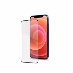 Celly Full Glass, Apple, iPhone 12 Mini, Scratch resistant, Shock resistant, Black, Transparent, 1 pc(s)