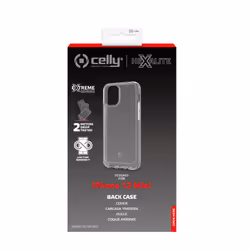 Celly HEXALITE1003WH mobile phone case 13.7 cm (5.4") Cover Transparent