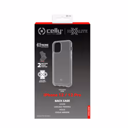 Celly HEXALITE1004WH mobile phone case 15.5 cm (6.1") Cover Transparent