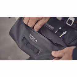 Brooks Scape Front Bicycle bag 3 L Aluminium, Nylon Black - Additional view 5