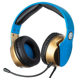 Qubick Inter Headset Wired Head-band Gaming Blue
