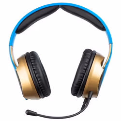 Qubick Inter Headset Wired Head-band Gaming Blue