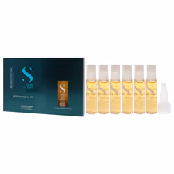Alfaparf Milano Semi Di Lino Reconstruction Reparative SOS Emergency Oil for Unisex 6 x 0.44 oz Oil