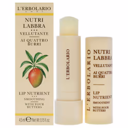 Lip Nutrient - Four Butters by LErbolario for Unisex - 0.15 oz Lip Bal