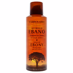 Notes of Ebony Shaving Foam by LErbolario for Men - 6.7 oz Shaving Foa