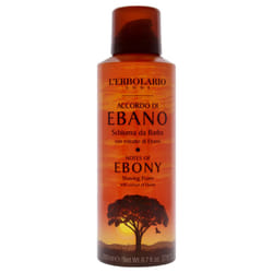 Notes of Ebony Shaving Foam by LErbolario for Men - 6.7 oz Shaving Foa