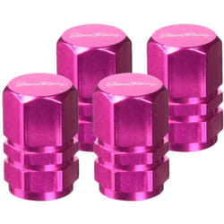 Simoni Racing CAPS2/P Exagonal Valve Caps, Pink