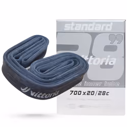 Vittoria Standard Butyl Inner Tubes - Inner Tubes for Road and Track Bikes - Presta Valve - Synthetic Rubber - 09mm Thick Inn ...