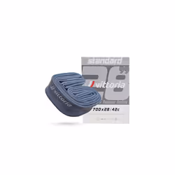 Heavy Duty Inner Tube: Black 700X28-42" Pv Rvc 48