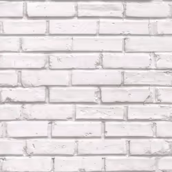 Noordw& Wallpaper Wall Sticker Urban Friends & Coffee Bricks Grey & White
