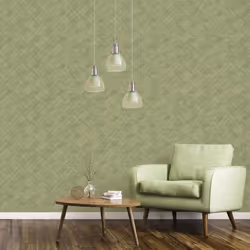 Noordwand Wallpaper Wall Panel Wall Sticker Evergreen Wicker Natural Green