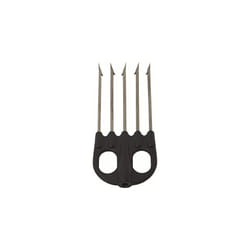Crg1B Unisex Adult Mutliprong Nylon 5 Points Inox Nylon Multi-Prong Point Available In 3, 4 And 5 Point Prong - Black,