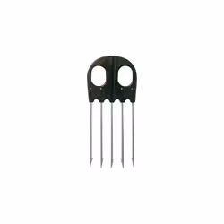Crg1B Unisex Adult Mutliprong Nylon 5 Points Inox Nylon Multi-Prong Point Available In 3, 4 And 5 Point Prong - Black,