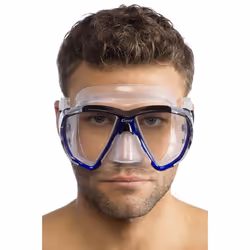 Cressi Big Eyes Scuba Diving and Snorkeling Mask - Transparent