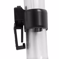 Dry Snorkel - Unisex Premium Dry Snorkel for Diving/Apnea/Snorkeling, Clear/Silver, One Size