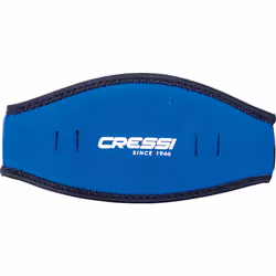 Cressi Neoprene Mask Strap Cover  Blue