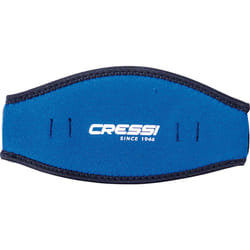 Cressi Neoprene Mask Strap Cover  Blue
