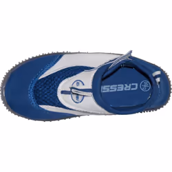 Cressi Kids Coral Beach Shoes (not for use on tiled surfaces), White/Blue, 3 UK (35 EU)