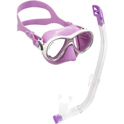 Cressi Kids' Premium Snorkeling - White/Lilac