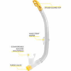 Cressi Ondina & Top Jr  Clear/Yellow