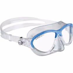 Cressi Moon Mask, Unisex, One Size, Blue, Transparent, Transparent, Transparent, Silicone