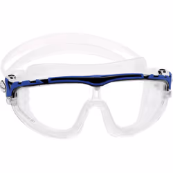 cressi Adult Wide View Swim Mask Skylight: made in Italy clearBlack