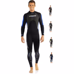 Cressi Morea 3 mm Neoprene Man  Black/Blue  XL