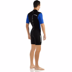 ) Cressi Med X Shorty Man Wetsuit (2.5mm) - Small (Chest 31-33 Inch