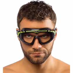 - Skylight Goggles Sil ,Black/Frame Black Smoked Lens