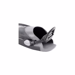 EBS Regular Fit Ara-Pro Light Regular Fins Strap,Black,M-L (21CM)