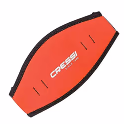 Cressi Neoprene Mask Strap Cover  Red