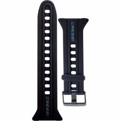 Cressi Watch Strap for Watch-Style Dive Computer  Black/Grey