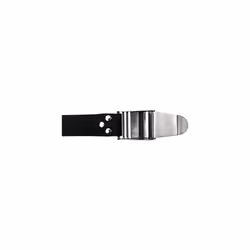 Cressi Quick-Release Elastic Belt w/Metal Buckle, Black (TA626010)