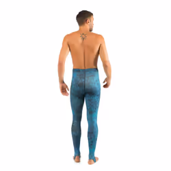 Cressi Hunter Rash Guard Pants  Camo Blue  XL