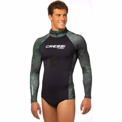 Cressi unisex adult Pant Rash Guards  Camo Green  Large US