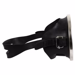 Cressi Classic Retro-Style Freediving Mask - Oval Tempered Glass Lens