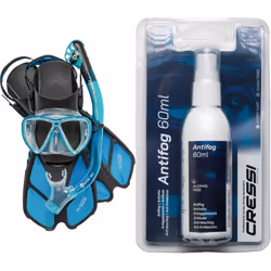 Cressi Bonete Pro Dry Set Black/Orange L/XL